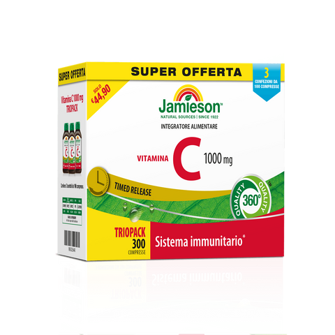 Triopack Vitamina C 1000 - Jamieson