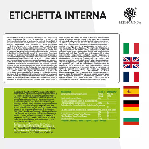 Moringa Oleifera BIO Organic - Redmoringa