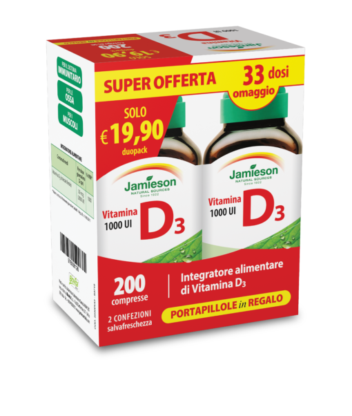 Vitamina D3 1000 Duo Pack - Jamieson