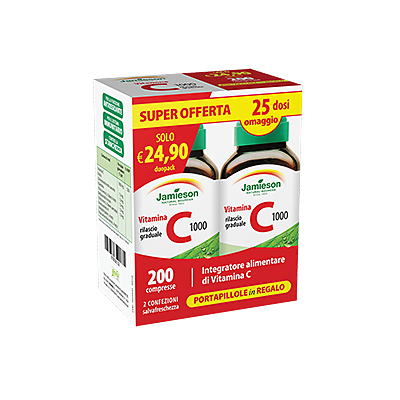 JAMIESON - Vitamina C1000 timed release Duo Pack