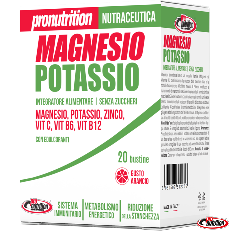 Magnesio e Potassio - Pronutrition
