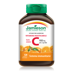 Vitamina C masticabile gusto arancia - Jamieson